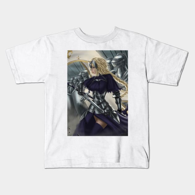 Jeanne d'Arc Kids T-Shirt by gagimas